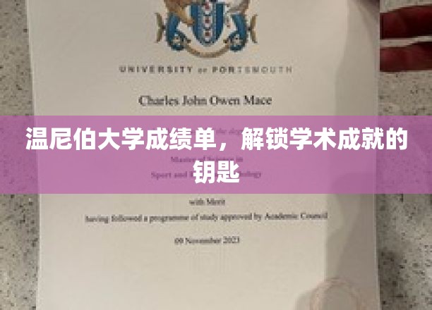 温尼伯大学成绩单，解锁个人学术辉煌的密码钥匙