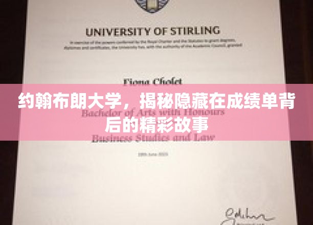 解码约翰布朗大学，成绩单背后的璀璨人生篇章