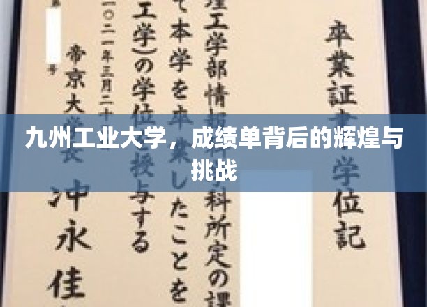 九州工业大学，成绩单背后的辉煌与挑战