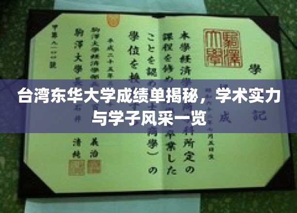 台湾东华大学成绩单大公开，探秘学术精英与学子风采全记录