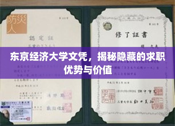 东京经济大学文凭，揭秘隐藏的求职优势与价值