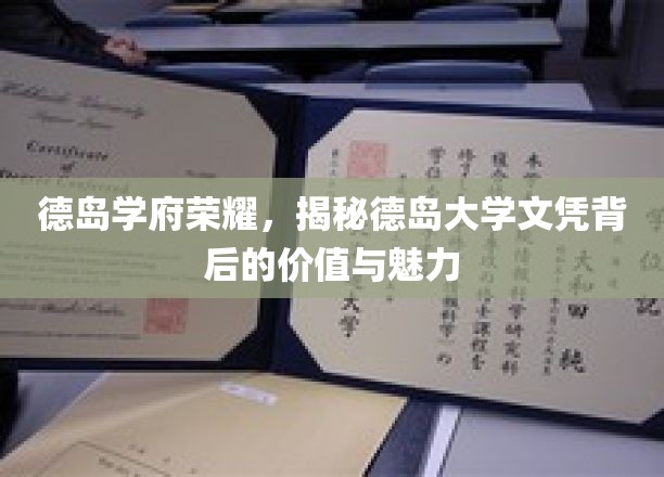 德岛大学文凭之光，探寻德岛学府的荣耀与价值所在