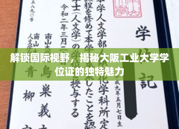 解锁国际视野，揭秘大阪工业大学学位证的独特魅力