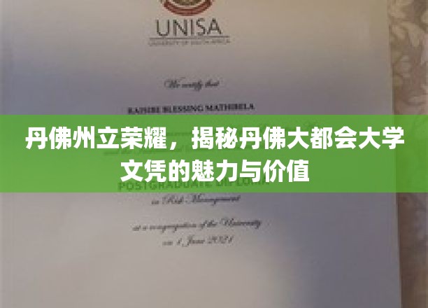 丹佛州立之光，探索丹佛大都会大学文凭的独到魅力和价值