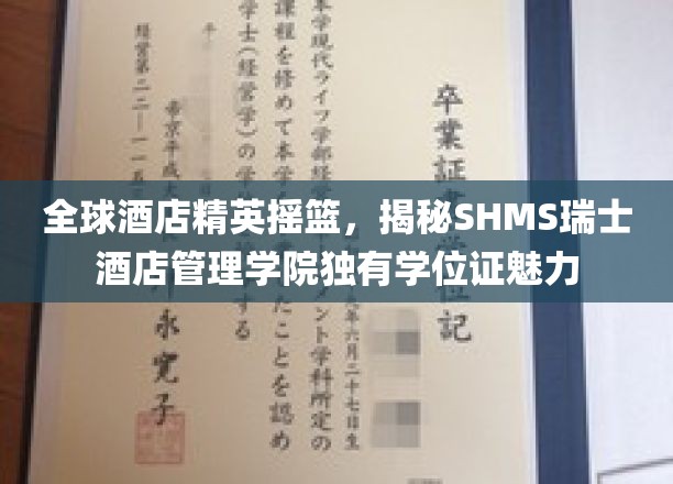 瑞士酒店精英养成地，SHMS酒店管理学院学位证背后的非凡价值