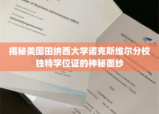 探寻美国田纳西大学诺克斯维尔分校学位证的独特魅力