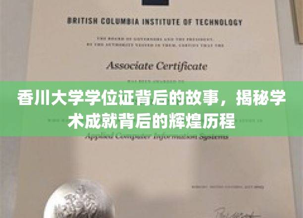 香川大学荣耀证章，探寻学位背后的辉煌传奇
