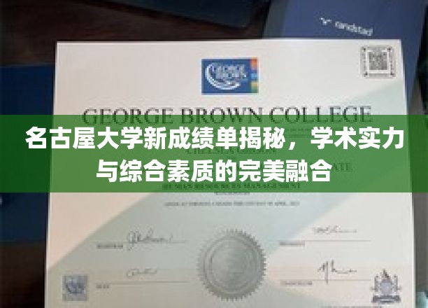 名古屋大学新成绩单曝光，学术与综合实力双优，揭秘学子风采
