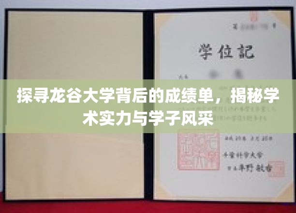 探寻龙谷大学背后的成绩单，揭秘学术实力与学子风采