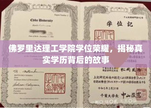 佛罗里达理工学院学位荣耀，揭开真实学历背后的辉煌故事