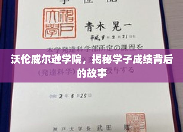 揭开沃伦威尔逊学院学子卓越成绩的神秘面纱