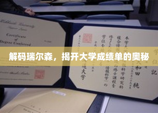 瑞尔森成绩单背后的秘密，一探究竟的大学评估揭秘之旅