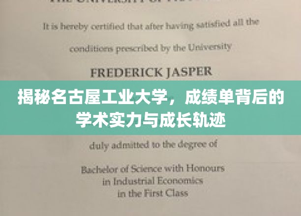 揭秘名古屋工业大学，成绩单背后的学术实力与成长轨迹
