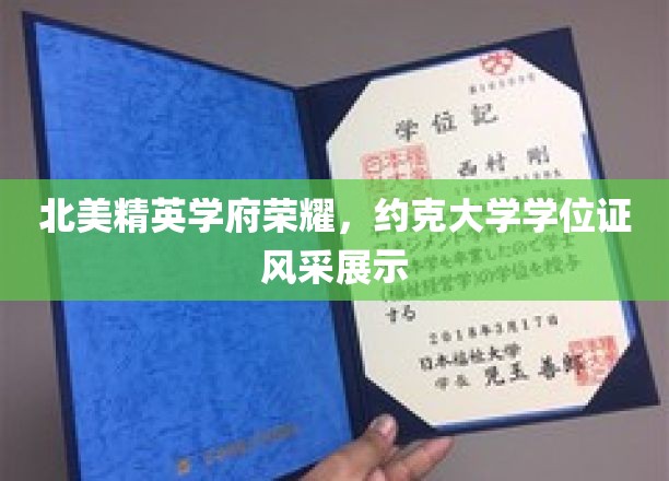 北美精英学府荣耀，约克大学学位证风采展示