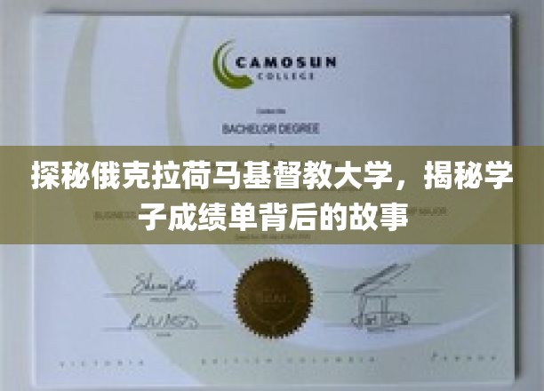 探寻俄克拉荷马基督教大学学子成绩单背后的非凡旅程