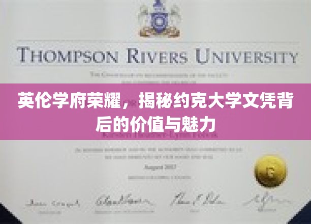 英伦学府荣耀，揭秘约克大学文凭背后的价值与魅力