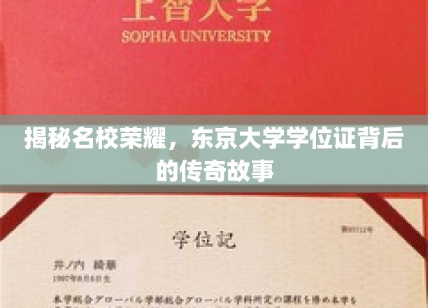 东京精英摇篮，揭秘东京大学学位证的璀璨传奇