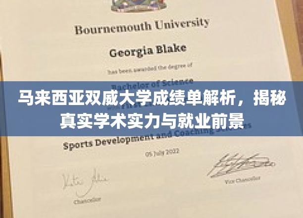 揭秘双威大学学术实力与就业前景，成绩单背后的真相
