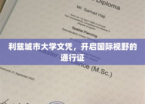 利兹城市大学文凭，开启国际视野的通行证