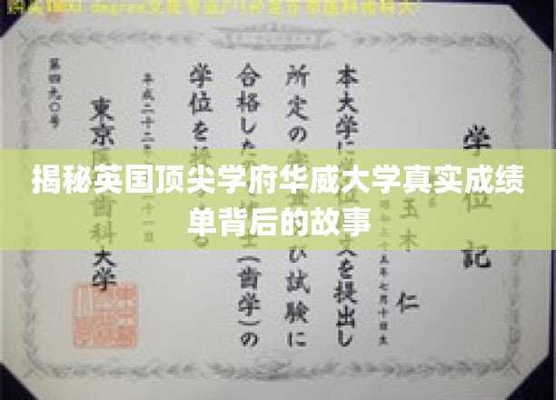 揭秘英国顶尖学府华威大学真实成绩单背后的故事