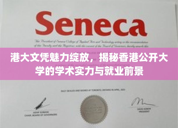 港大文凭魅力绽放，揭秘香港公开大学的学术实力与就业前景
