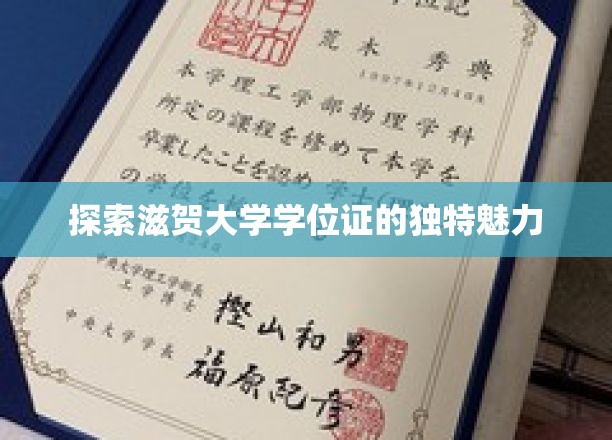 滋贺大学学位证书，揭秘其独特设计背后的故事