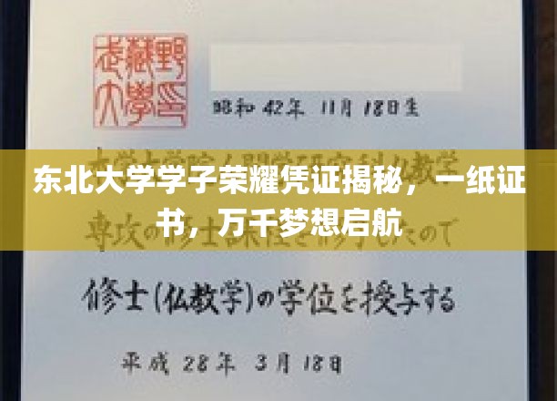 东北大学学子荣耀凭证揭秘，一纸证书，万千梦想起航