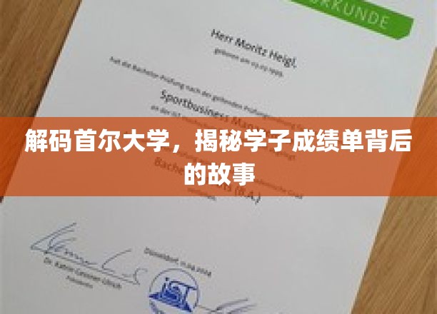 首尔大学风云录，揭秘学子卓越成绩背后的传奇经历