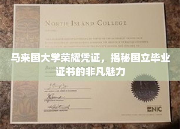 国立马来国大学毕业证书，探寻荣耀背后的独特魅力