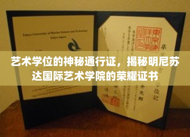艺术殿堂的荣耀印记，揭秘明尼苏达国际艺术学院的独特学位证书