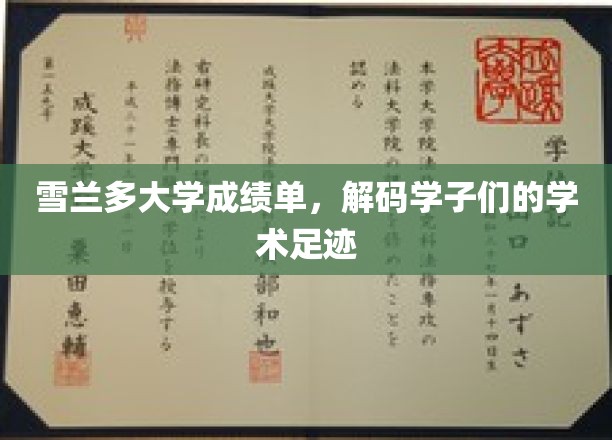 雪兰多学子成绩单背后的学术轨迹揭秘录