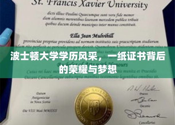 波士顿大学学历风采，一纸证书背后的荣耀与梦想