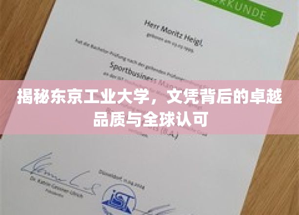 探寻东京工业大学，卓越文凭背后的全球影响力
