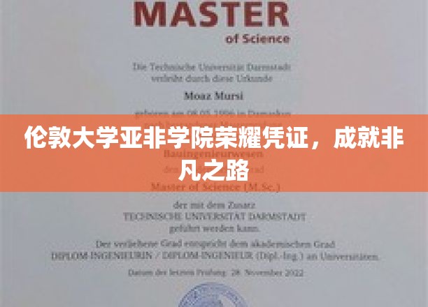 解码伦敦大学亚非学院荣耀，开启非凡人生旅程