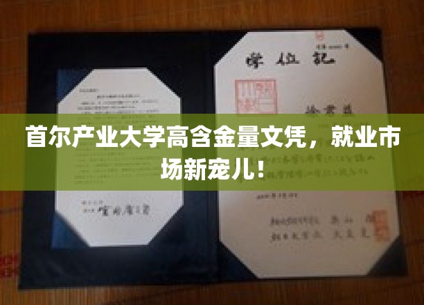 首尔产业大学文凭备受追捧，就业市场新星闪耀！