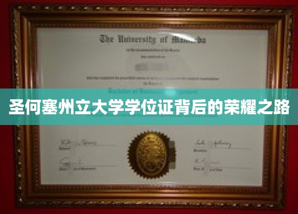 解码圣何塞州立荣耀，学位证的奋斗轨迹