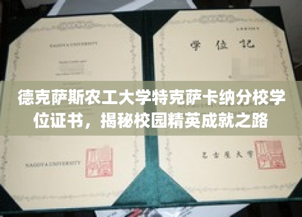 德克萨斯农工大学特克萨卡纳分校学位证书，见证校园精英成长之路