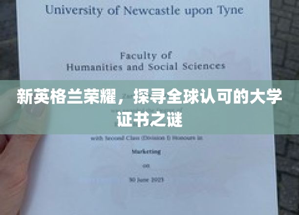 新英格兰荣耀，探寻全球认可的大学证书之谜