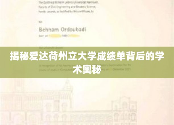 爱达荷州立大学成绩单，揭秘学术实力背后的神秘力量
