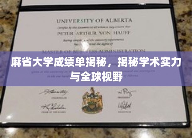 深度揭秘麻省大学成绩单，一窥学术实力与全球视野