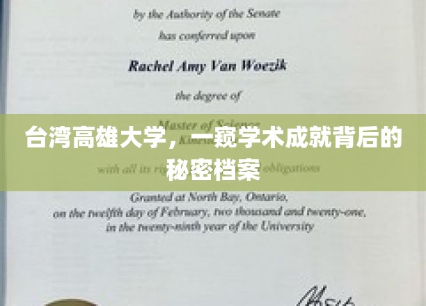 高雄大学揭秘，探索学术辉煌的幕后故事