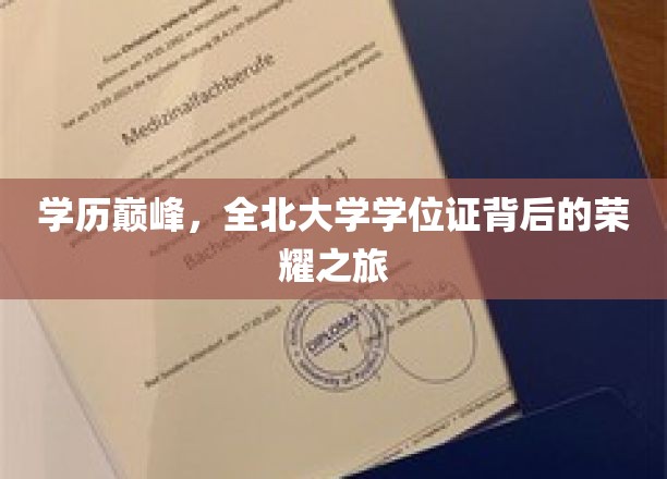 学历巅峰，全北大学学位证书背后的荣耀之旅