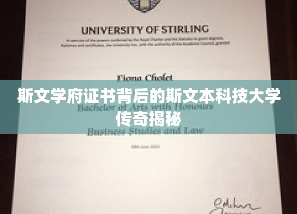 斯文本科技大学证书之谜，探寻斯文学府背后的辉煌传奇