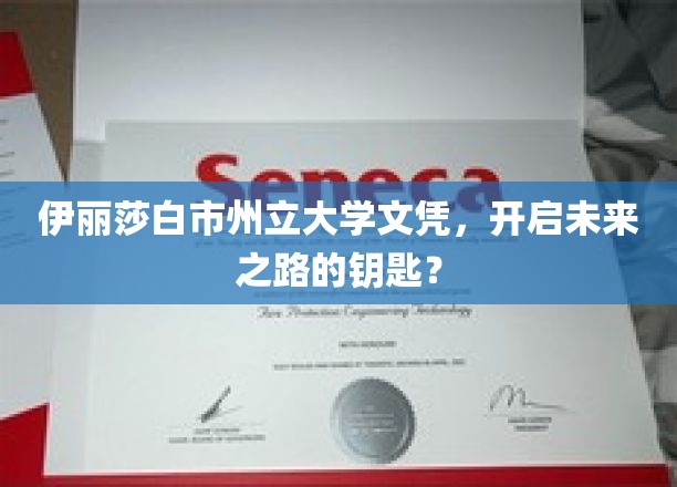 伊丽莎白市州立大学文凭，开启未来之路的钥匙？
