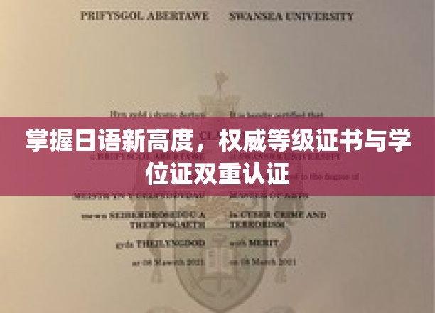 攀登日语新高峰，权威等级证书与学位证书双重认证