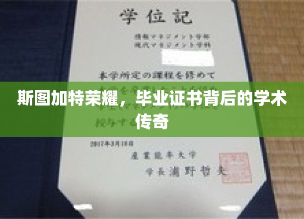 斯图加特荣耀，毕业证书背后的学术传奇