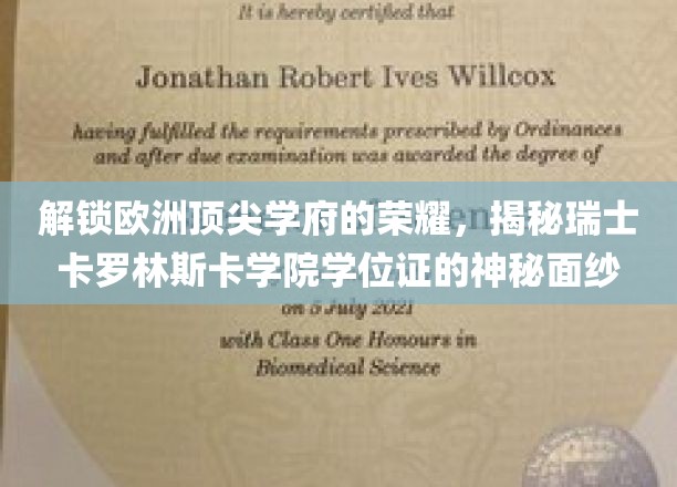 解锁欧洲顶尖学府的荣耀，揭秘瑞士卡罗林斯卡学院学位证的神秘面纱