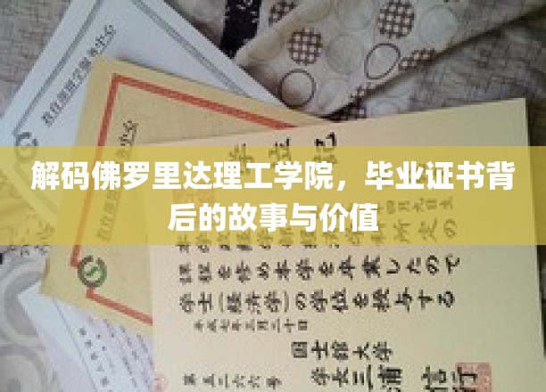佛罗里达理工学院证书秘境，揭开学历背后的非凡价值