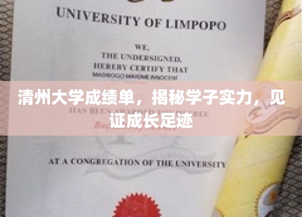 清州大学成绩单，一纸纸见证学子蜕变与成长的力量