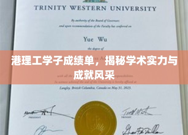 港理工精英档案，一纸成绩单，映射辉煌学术成就与青春风采